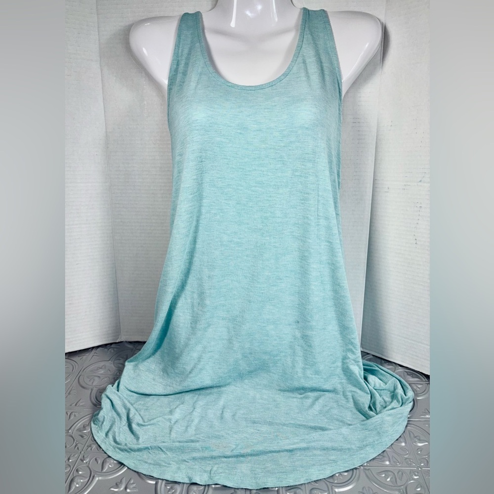 Hurley Aqua Blue Tank Top Casual Dress Size L
